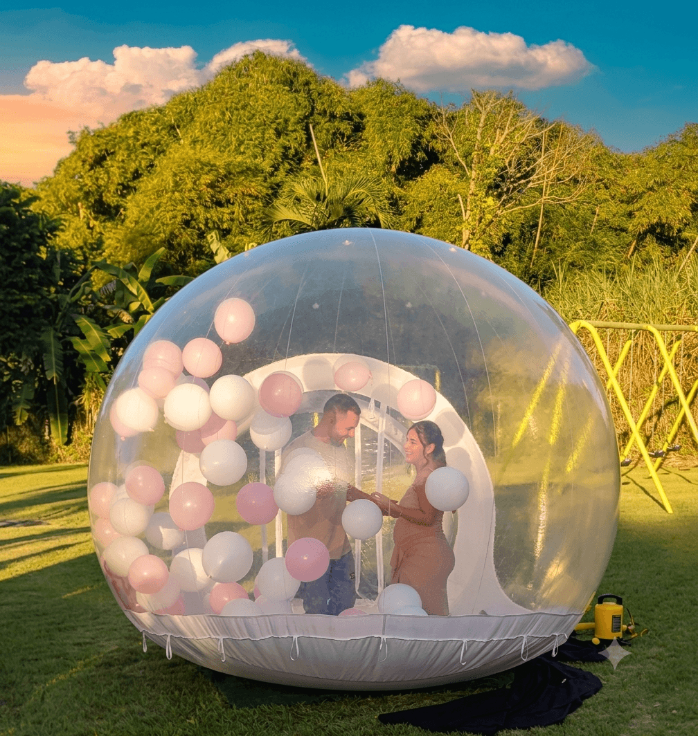 Gender Reveal Bubble Dome — Nexo